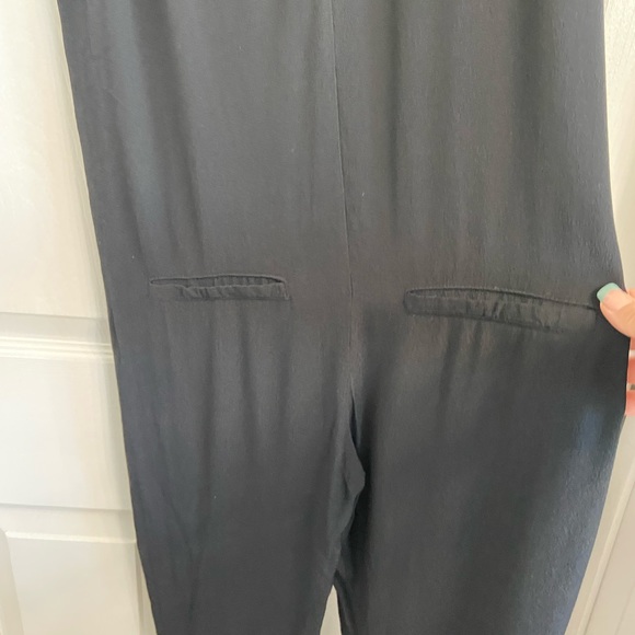 Enza Costa Romper Sleeveless Black Size XS - Picture 3 of 5